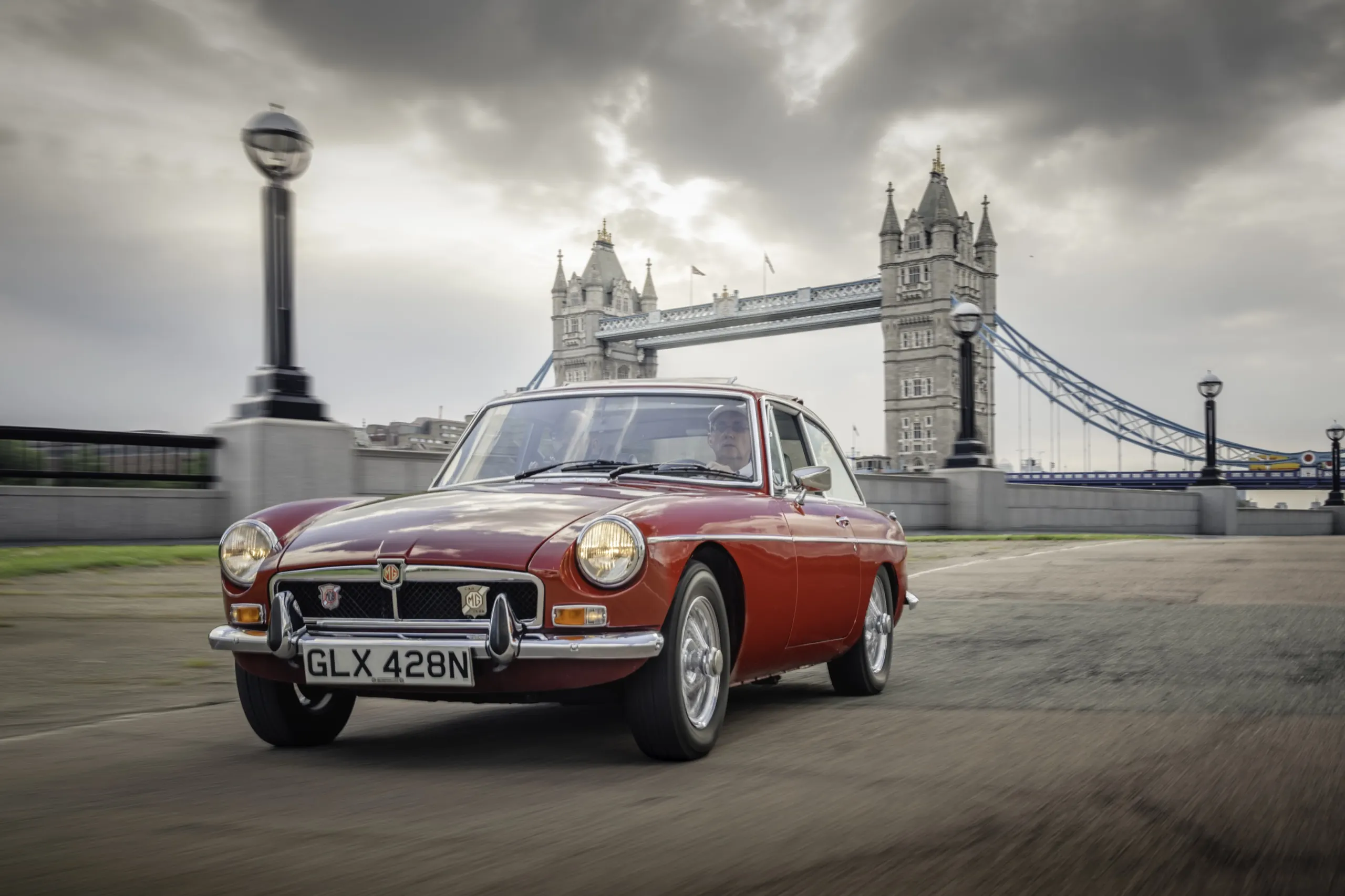 MG classic roadster, a hallmark of MG’s century-old design heritage